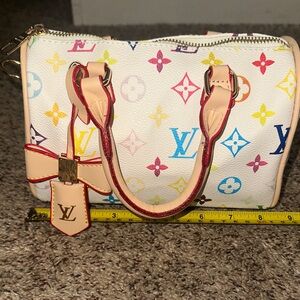 Multicolor Monogram Handbag